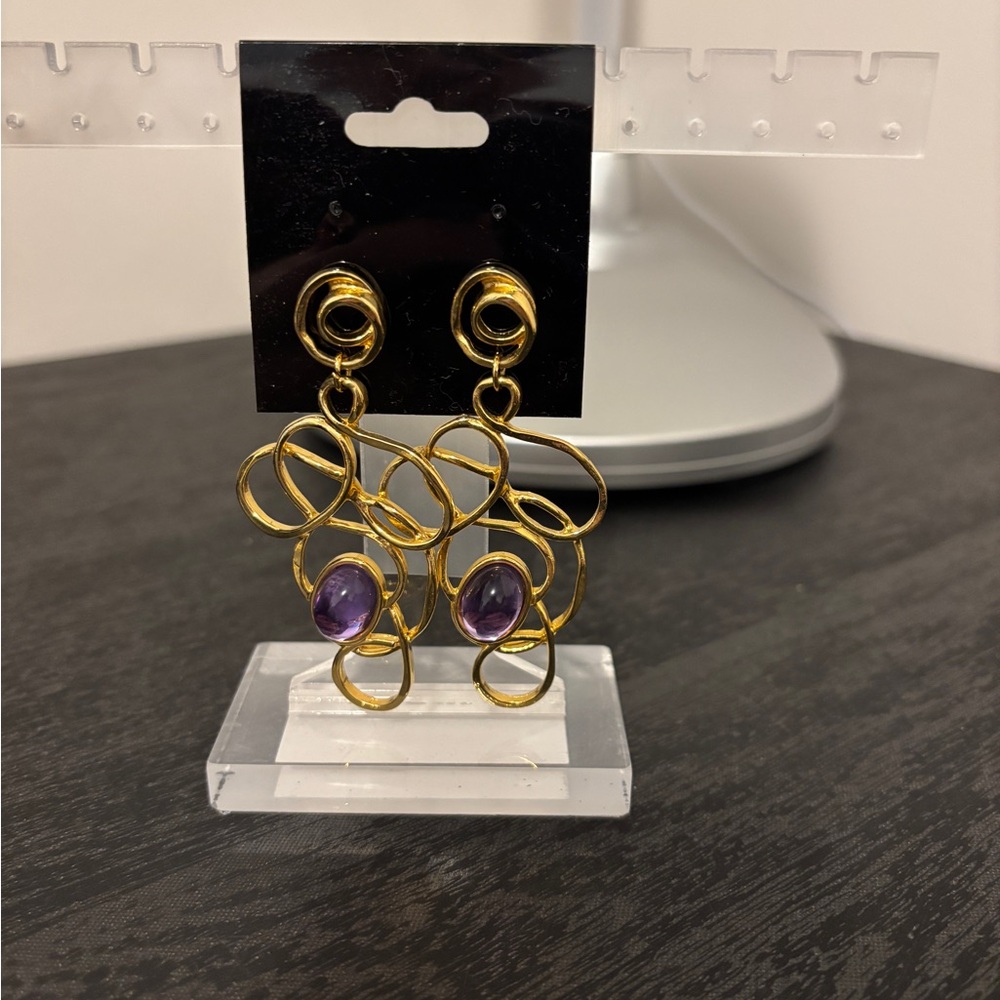 Avon 1992 “Golden Web” Earrings